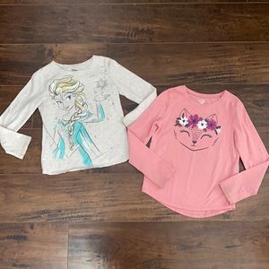 Girls jumping beans size 6X long sleeve PLAY shirt bundle
